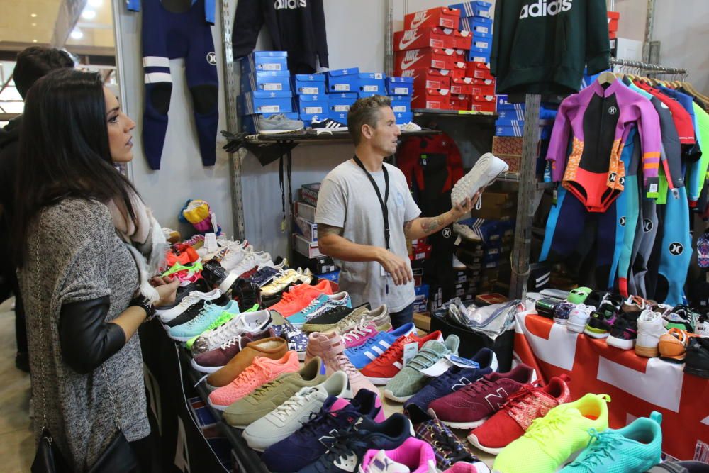 Stock!, la Feria Outlet de Málaga, en el Palacio de Congresos,  ofrece descuentos de hasta el 50, 60, 70 y 80% en primeras marcas nacionales e internacionales