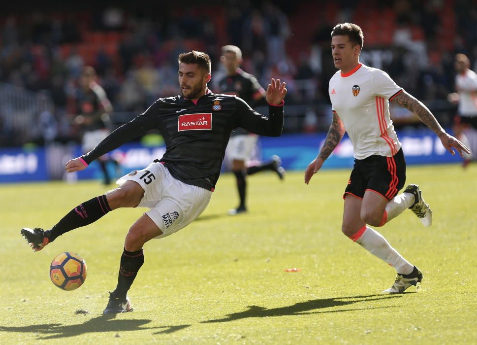 Las imágenes del Valencia - Espanyol