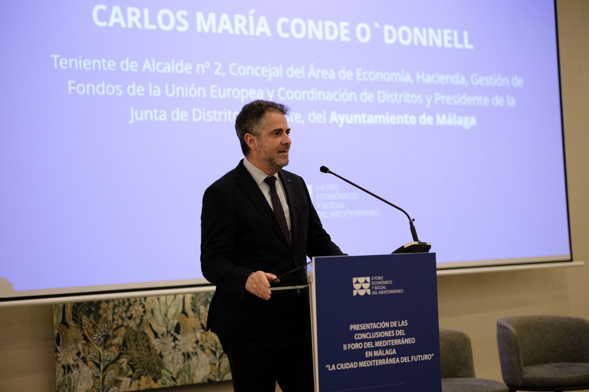 Presentación de la conclusiones del consejo de Málaga: 'Ciudad mediterránea del futuro'