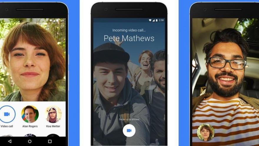 Google lanza Duo, una aplicación de videollamadas para competir con Facetime