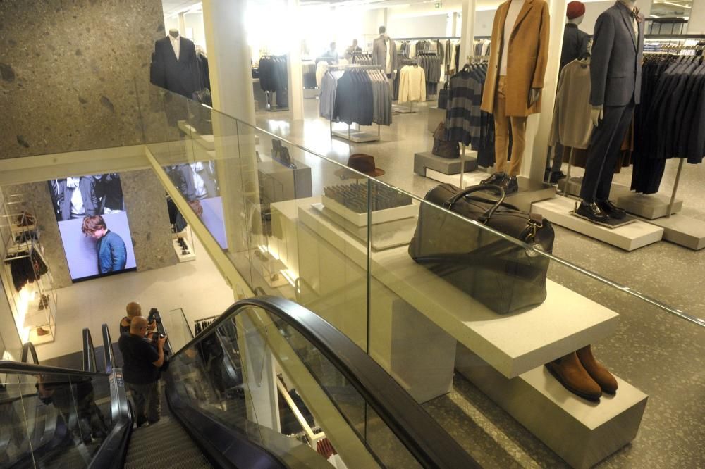 La ''flagship store'' de Zara en A Coruña por dentro