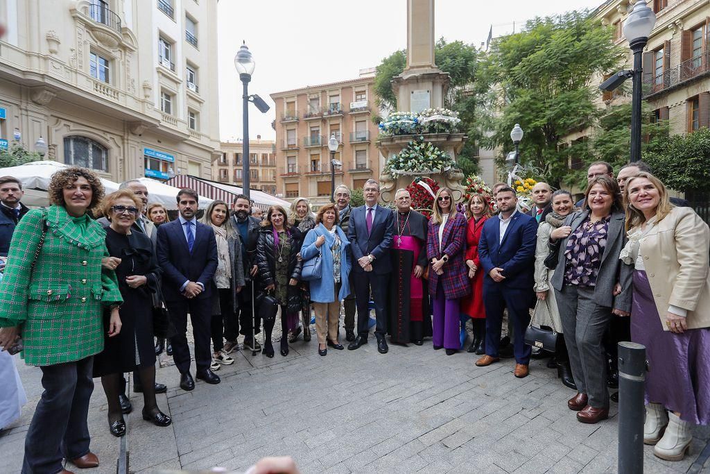 Ofrenda floral y misa por la festividad de la Inmaculada 2023, en imágenes