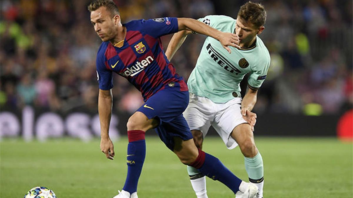 Arthur: "Estoy seguro de que no he hecho penalti"