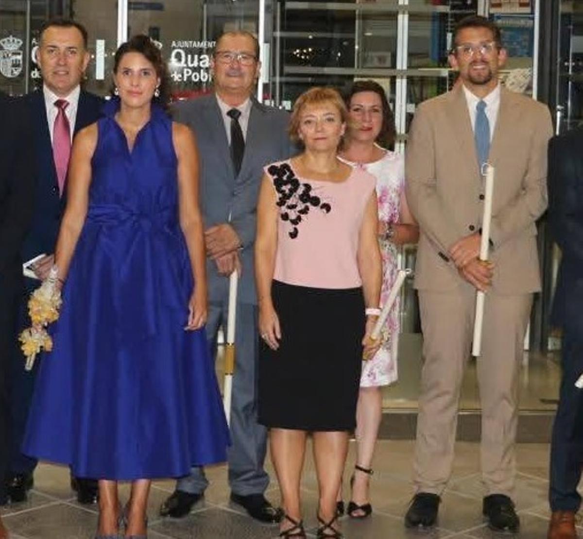 Cristina Mora, Consue Campos (en el centro) y Fran Hidalgo, en una foto reciente.