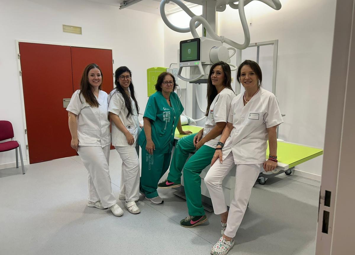 Nueva sala de radiología digital en el Hospital Tierra de Barros