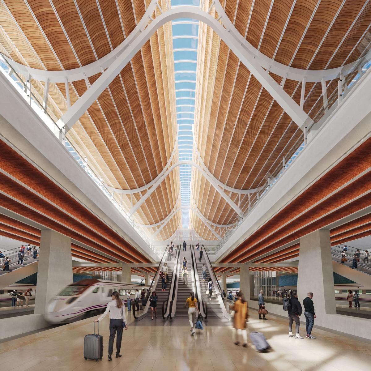 Así será la futura Estación Central de València