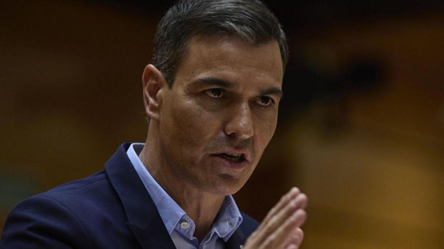 Pedro Sánchez, ahir al Senat | EP