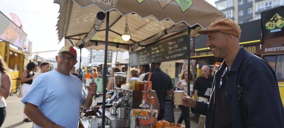 Ambiente en la fiesta de San Adriano.