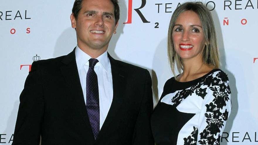 Albert Rivera y Beatriz Pajuelo, cuando eran pareja.