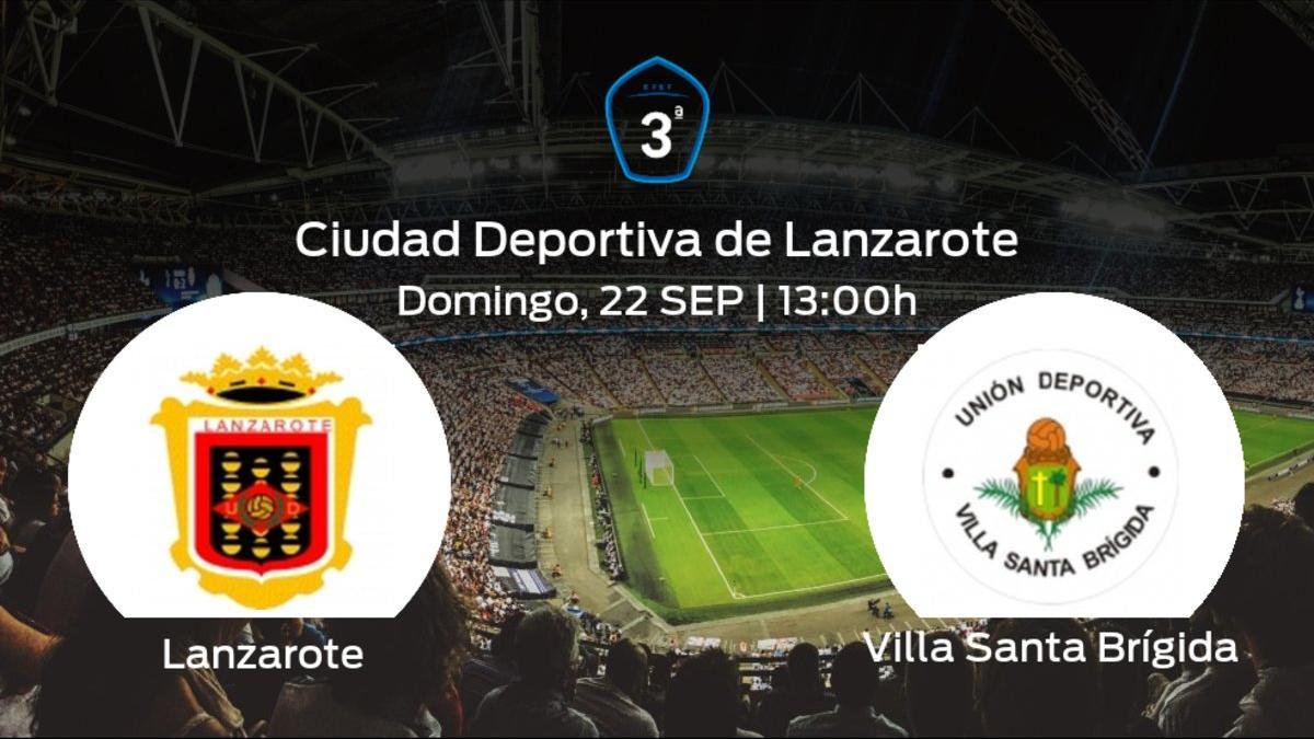 Previa del encuentro: el Lanzarote recibe al Villa Santa Brígida