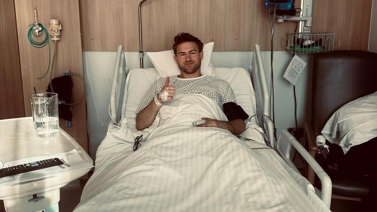 Matthijs de Ligt, tras pasar por quirófano