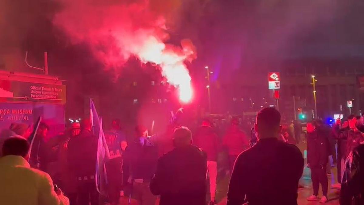 Los ultras del Porto toman Bacelona en las horas previas al partido de Champions