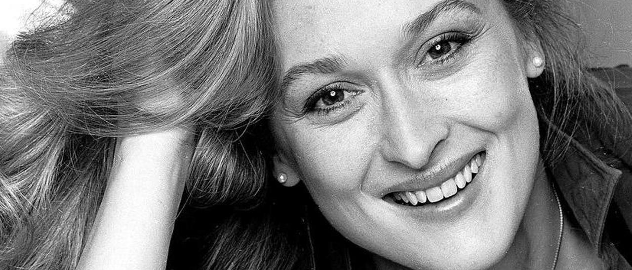 Meryl Streep, en su jventud.