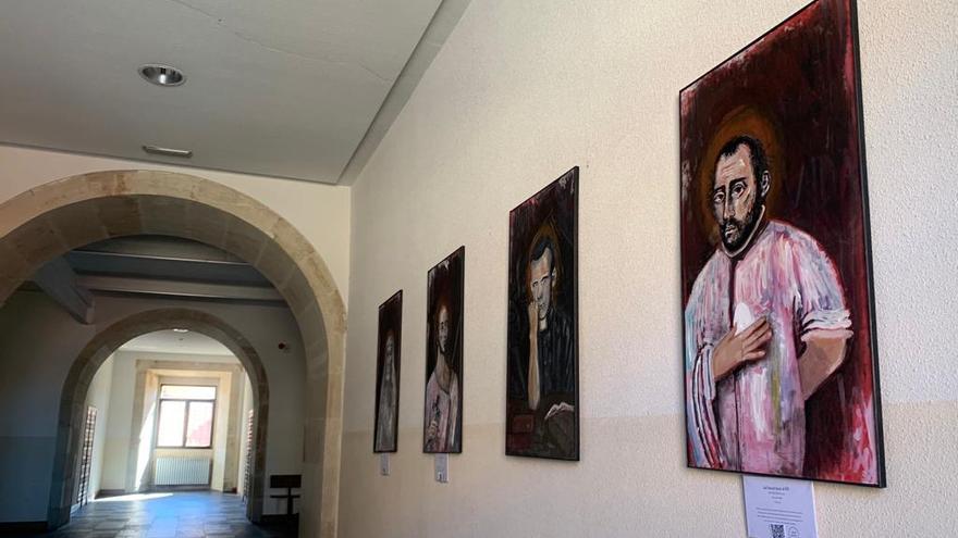 Obras de Saúl Alija donadas a la Universidad Pontificia de Salamanca.
