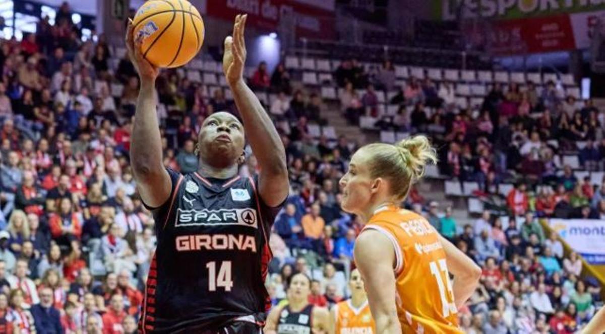 Coulibaly, durant l'Spar Girona - València Basket del passat mes de desembre.