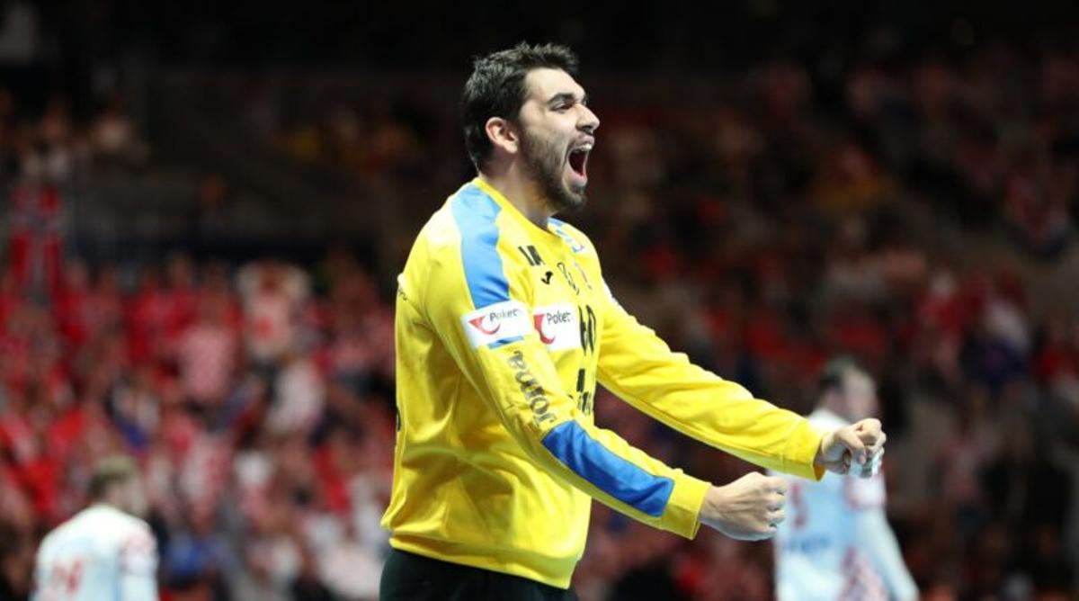 Matej Asanin, en un encuentro de Liga.