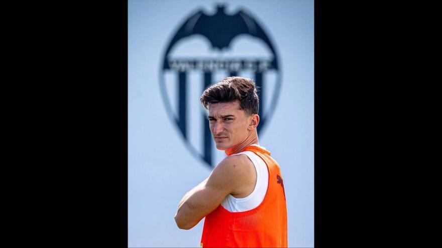 El entrenamiento del Valencia CF, en imágenes