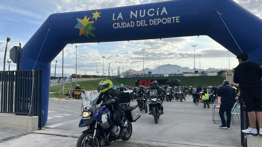 La segunda edición de “Ronda La Nucía” reunió a 240 motos