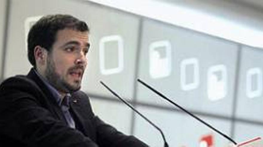 Garzón, ratificado como candidato de IU a la presidencia del Gobierno