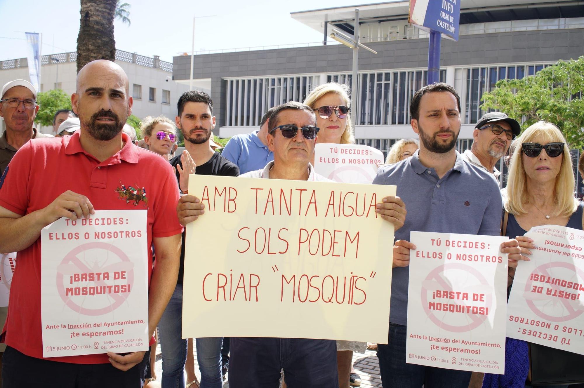 Galería: La protesta contra los mosquitos en el Grau