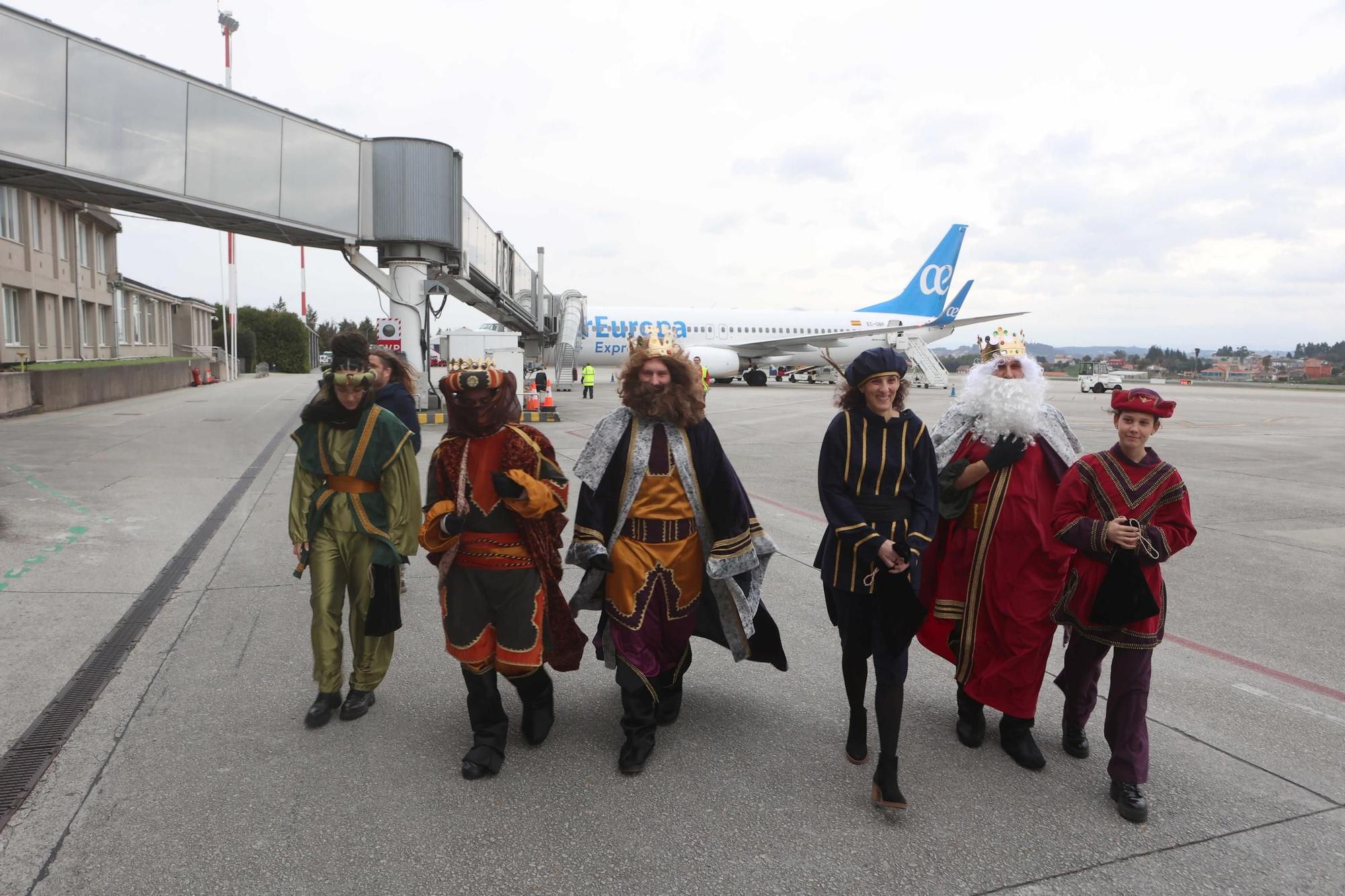 Los Reyes Magos llegan a Alvedro