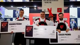 Adrián Espiño, jefe de cocina del Bido, en A Coruña, subcampeón del Desafío X Chef de Cervezas 1906