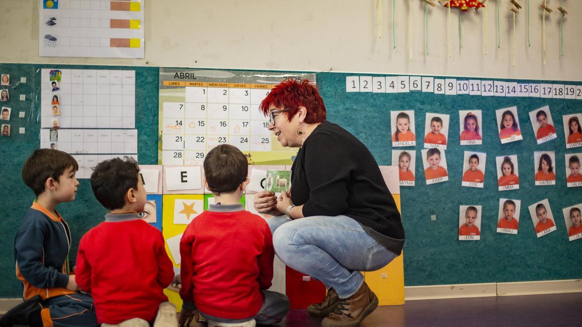 Alumnos de los más pequeños de Florida Campus en Alzira