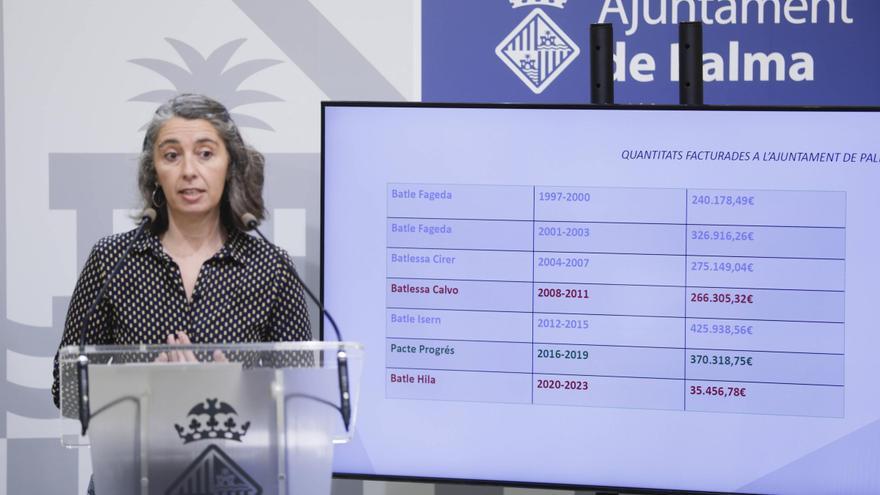 Neus Truyol autorizó y firmó un pago directo de 1.440 euros a sus padres