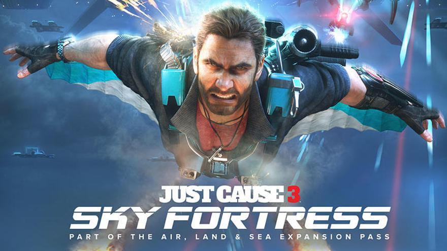 &#039;Sky Fortress&#039;,  primer paquete de contenido descargable de &#039;Just Cause 3&#039;