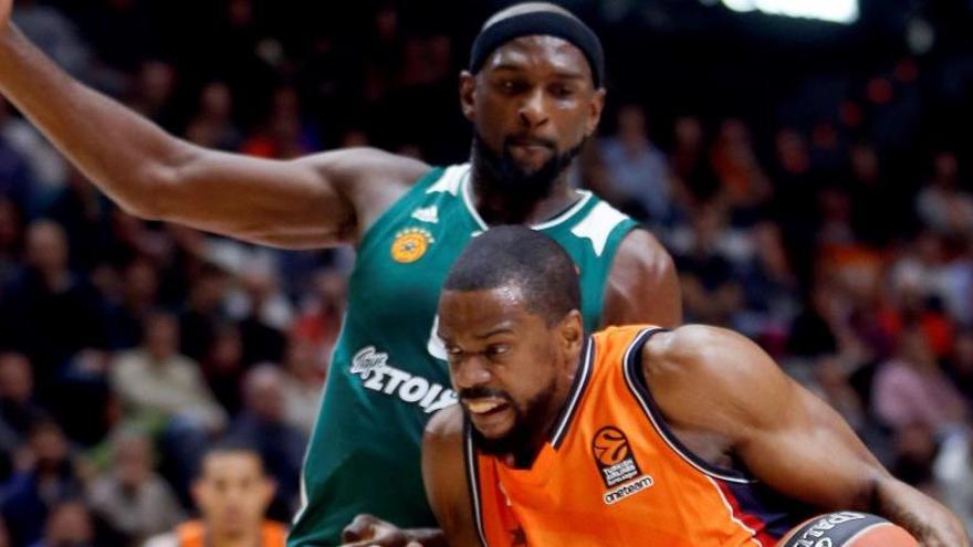 El Valencia BC rompe su racha negativa y consigue la victoria ante el Panathinaikos