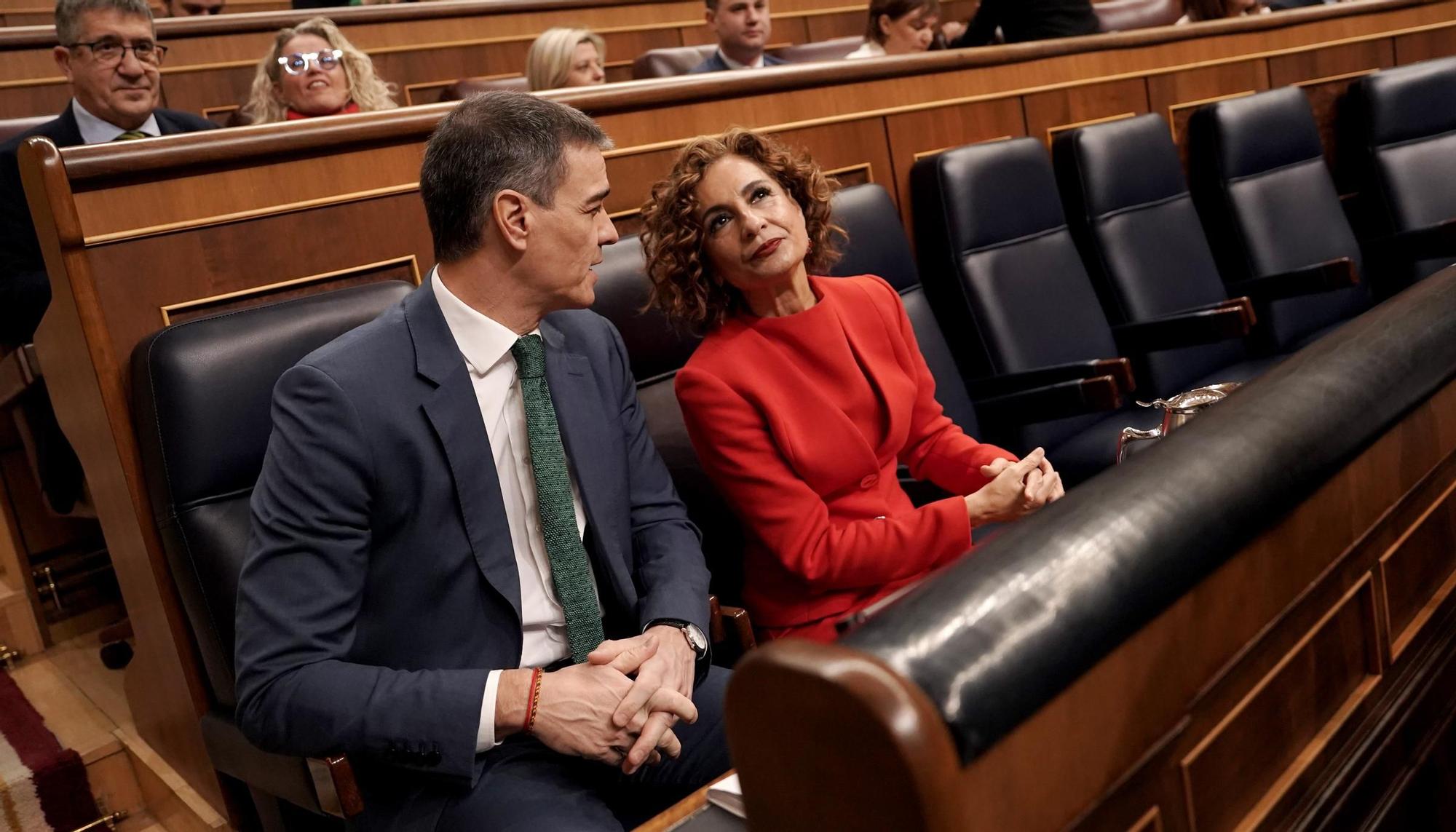 Comparecencia de Pedro Sánchez en el Congreso de los Diputados.