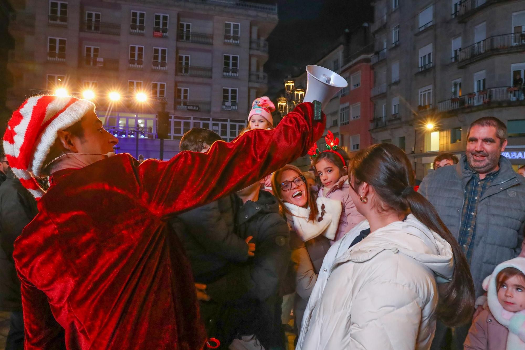 La Navidad ya deslumbra en Vilagarcía