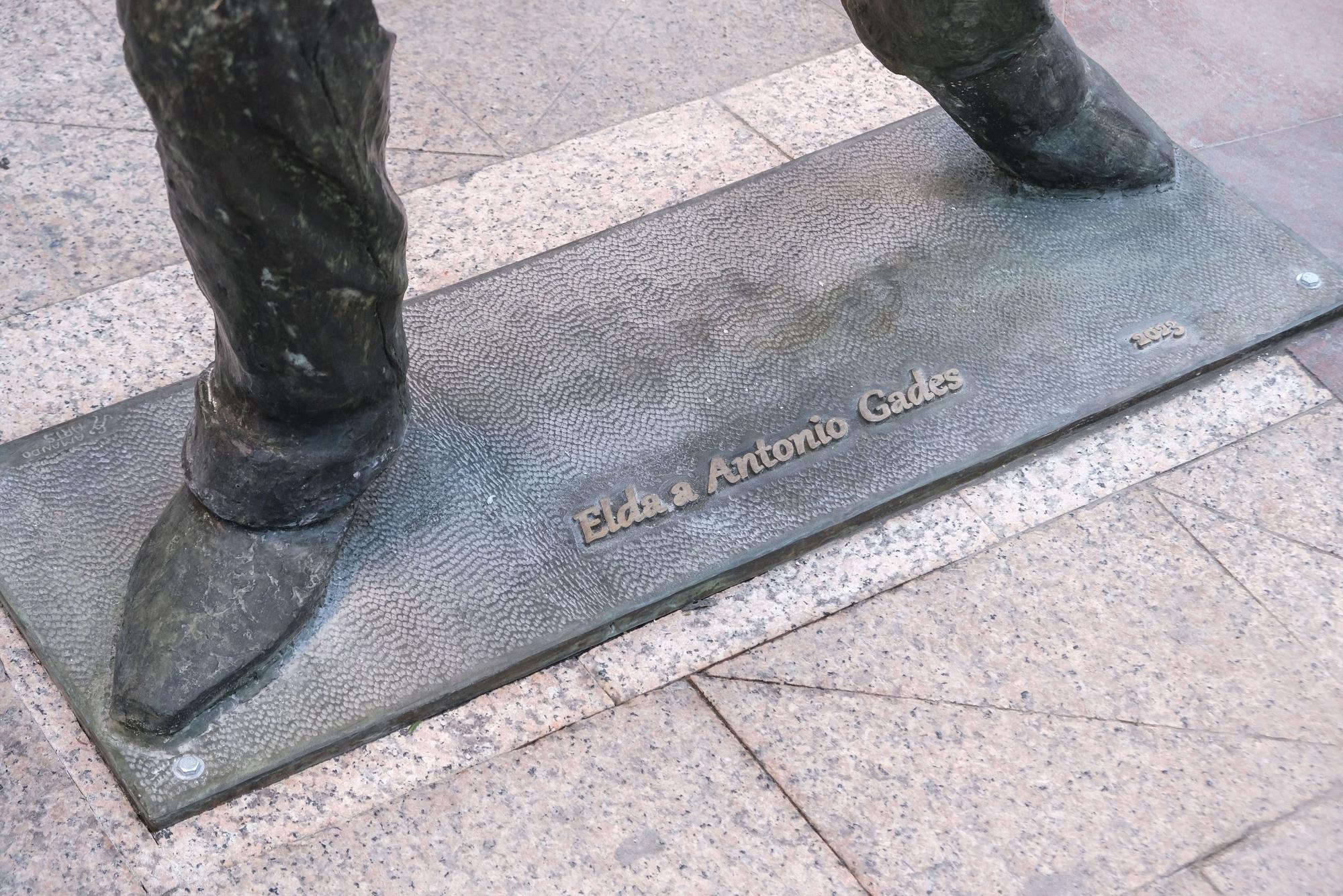 Una escultura de Antonio Gades recordará al genial bailarín en Elda