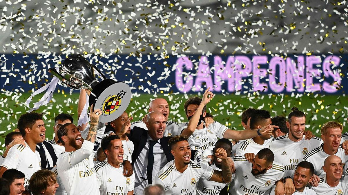 Los datos del Real Madrid campeón de liga