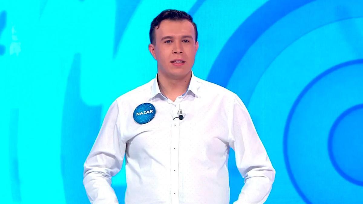 Así es Nazar, el nuevo concursante ucraniano de Pasapalabra tras la derrota de Manu: "Hablo siete idiomas"