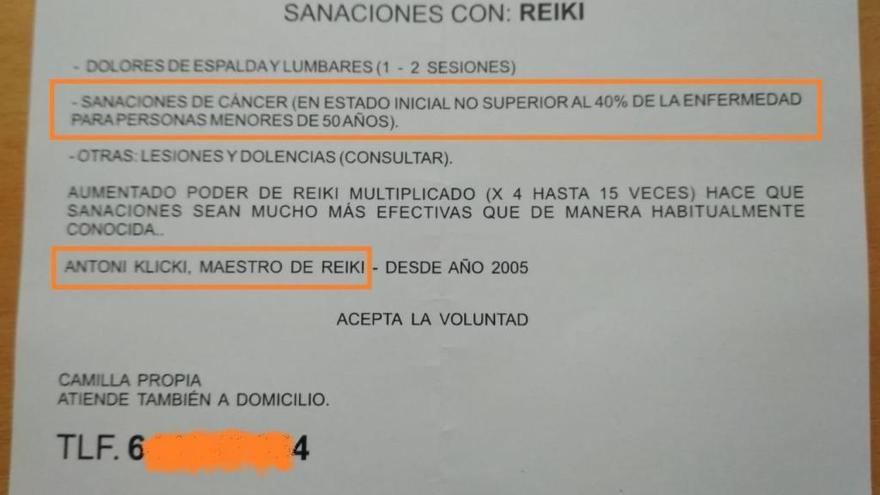 La Policía, alertada ante la presencia en Zamora de un maestro de reiki que dice curar el cáncer