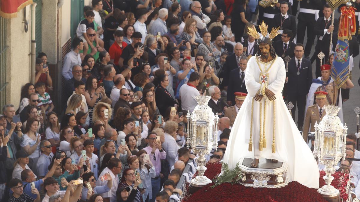 Salida de El Cautivo durante el Lunes Santo