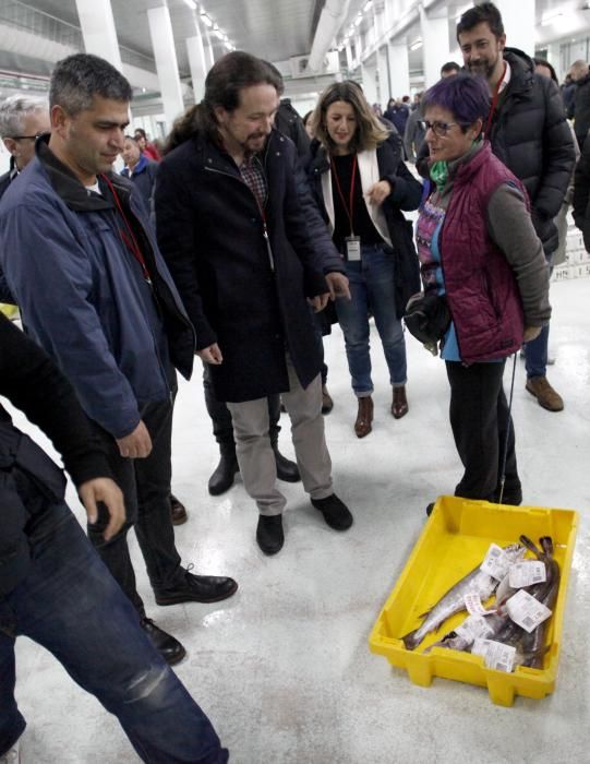 Pablo Iglesias en A Coruña y Ferrol antes del 28-A