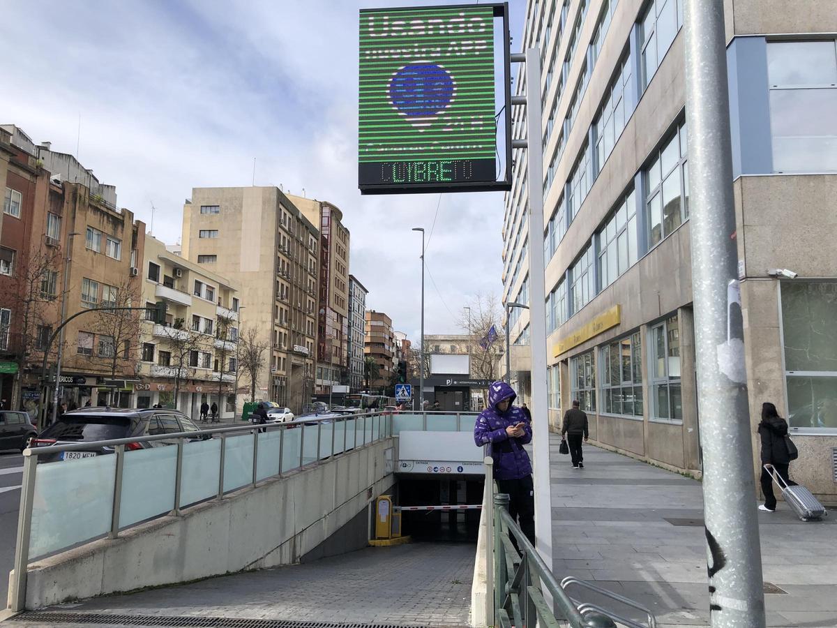 La avenida del Coloso de Cáceres