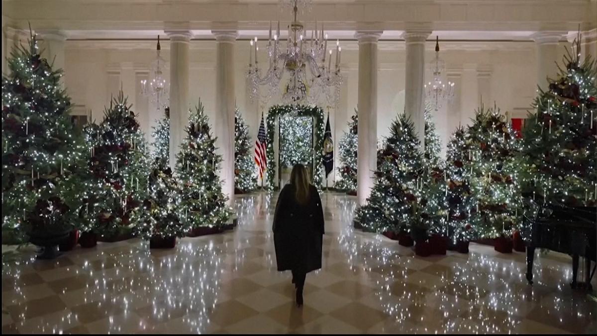 NAVIDAD TRUMP CASA BLANCA | Melania Trump decora la Casa Blanca por Navidad
