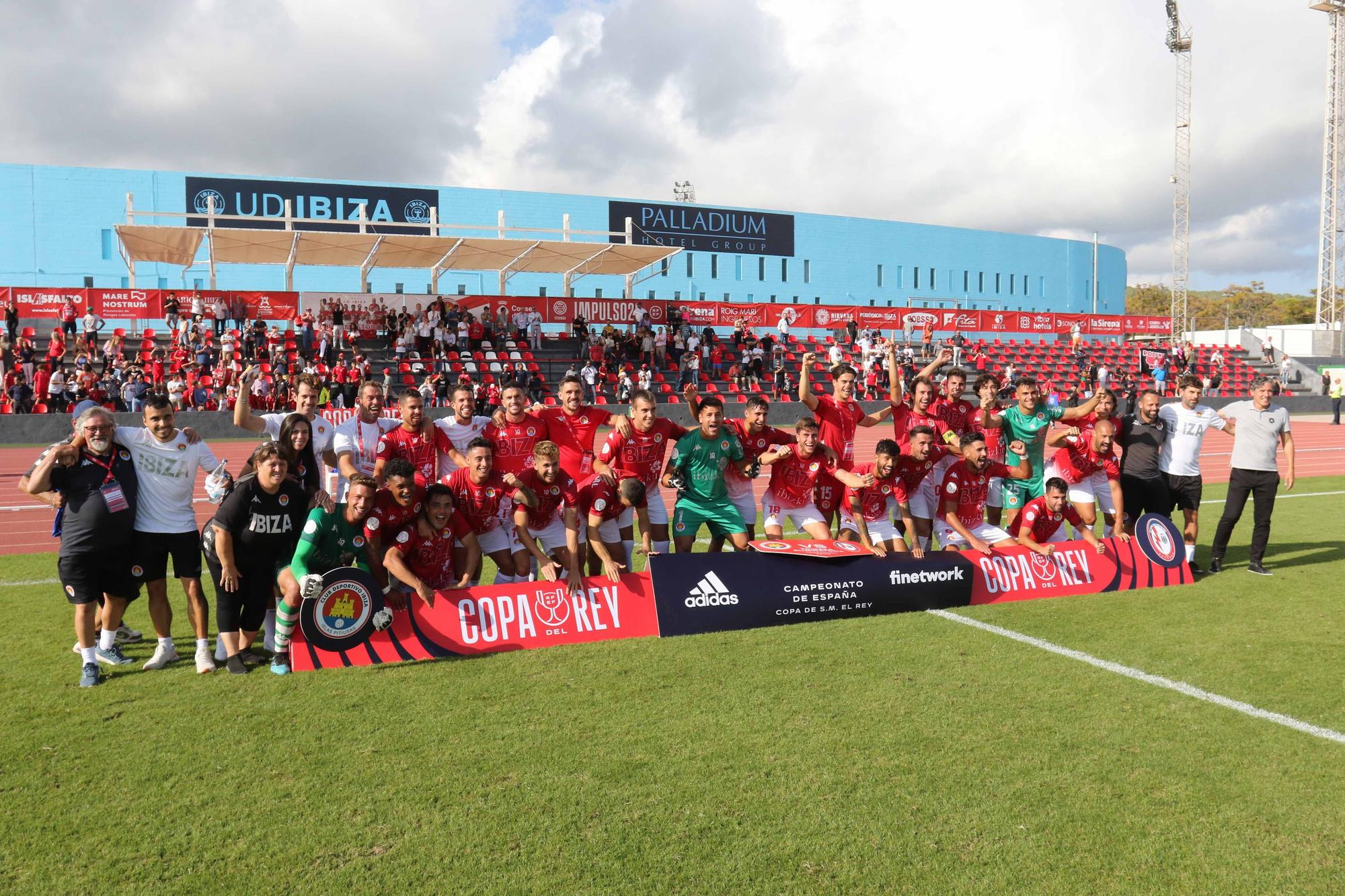 Fotos del partido CD Ibiza - Rayo Majadahonda