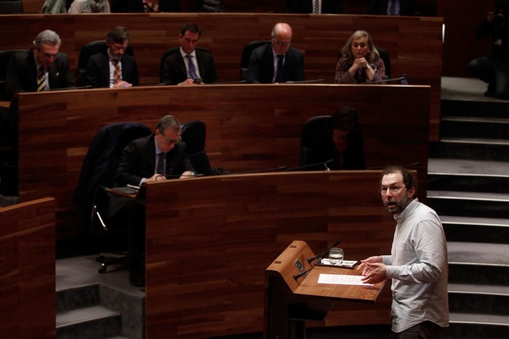 Segunda jornada del debate de Orientación Política en la Junta General del Principado