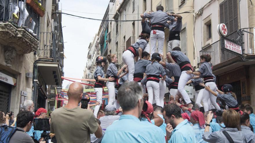 Diada castellera a Manresa l&#039;any 2019