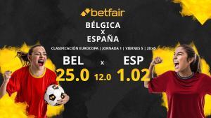 Bélgica vs. España: horario, TV, estadísticas, clasificación y pronósticos