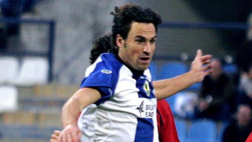 Adolfo García «Nano», jugador del Hércules en la 04/05.