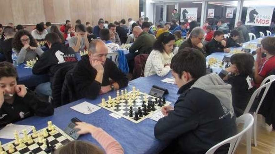 Celebración del V Torneo de Nadal Xadrez Mos Sub-2200. // D.P.