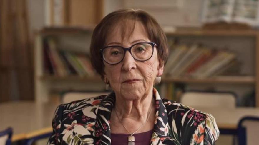 La docente Carmen Miquel en el documental de Netflix &quot;El caso Alcàsser&quot;.