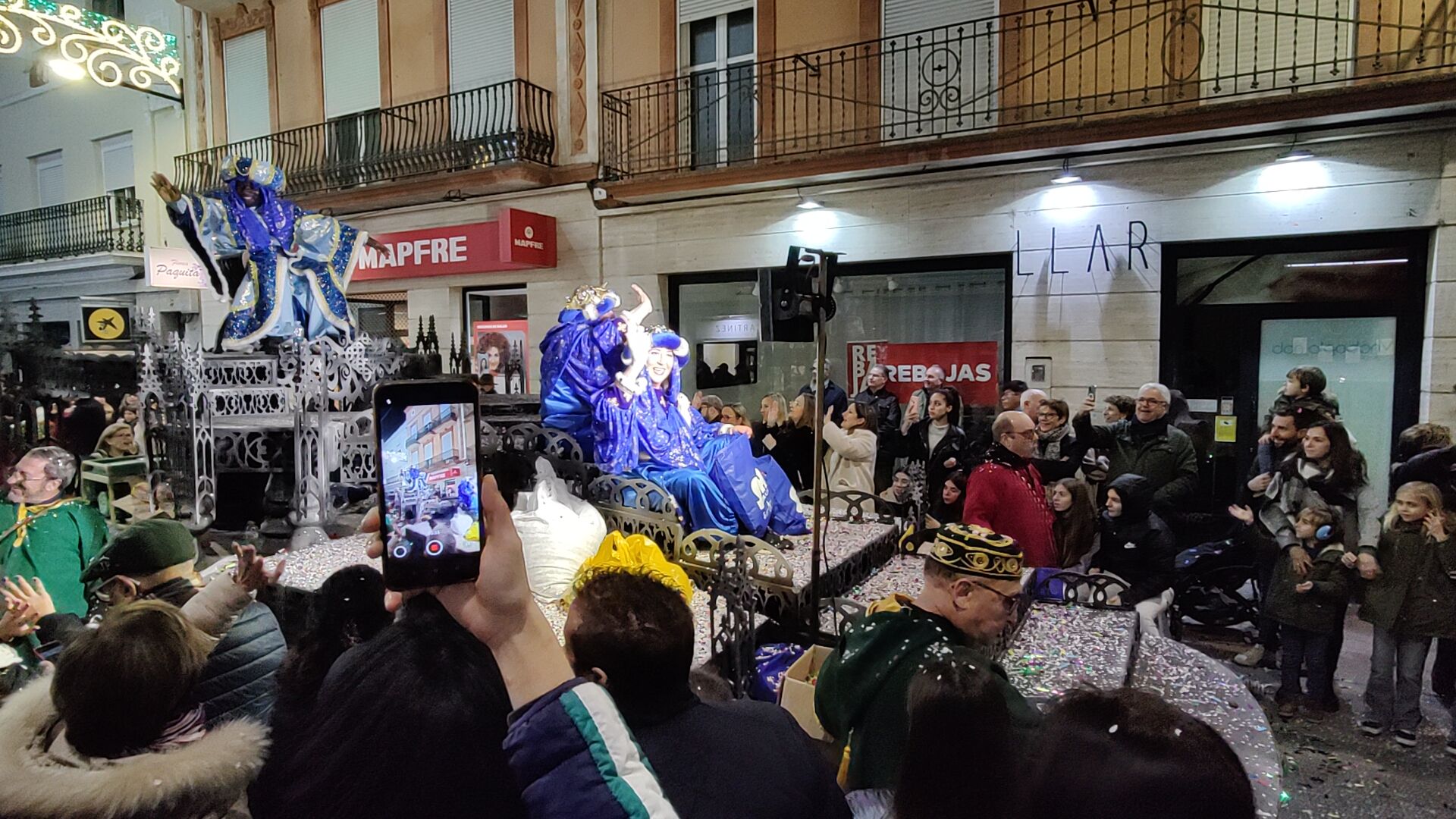 Así ha sido el paso de los Reyes Magos por la Ribera