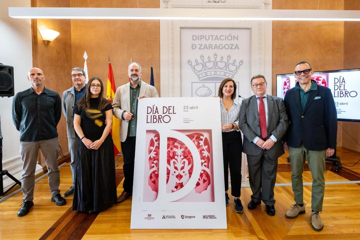 La DPZ ha acogido este lunes la presentación del Día del Libro de Zaragoza.