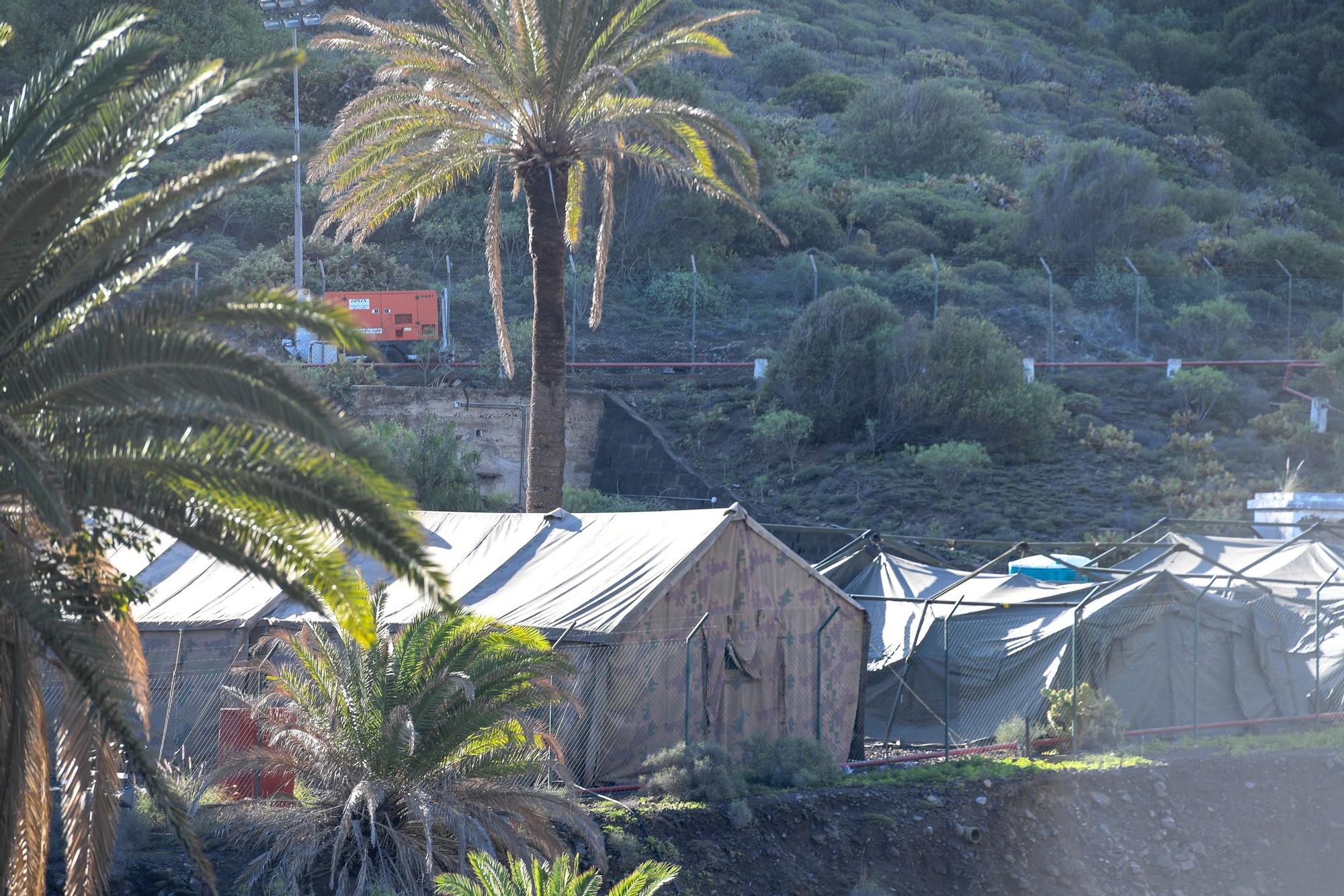 Campamentos de acogida de migrantes en Las Palmas de Gran Canaria